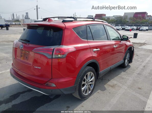 JTMYFREV4GJ100584 2016 TOYOTA RAV4 Red 