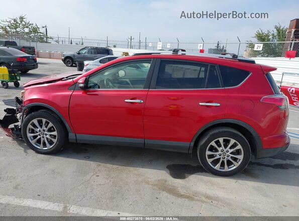 JTMYFREV4GJ100584 2016 TOYOTA RAV4 Red 