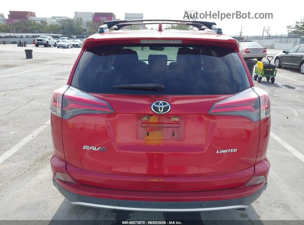 JTMYFREV4GJ100584 2016 TOYOTA RAV4 Red 