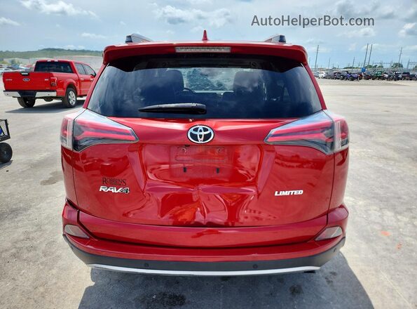 JTMYFREV5HJ117007 2017 TOYOTA RAV4 Burgundy Rear view