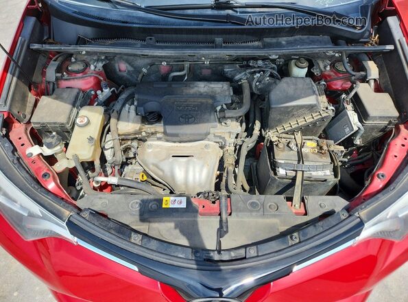 JTMYFREV5HJ117007 2017 TOYOTA RAV4 Burgundy Rear interior view