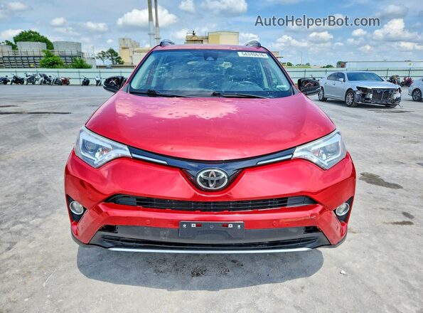 JTMYFREV5HJ117007 2017 TOYOTA RAV4 Burgundy Front view