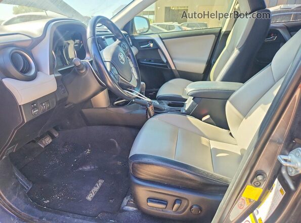 JTMYFREV7GJ061389 2016 TOYOTA RAV4 Gray 