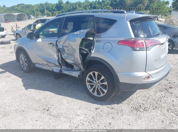 JTMYFREV8JJ211727 2018 TOYOTA RAV4 Silver Հետևի ձախ