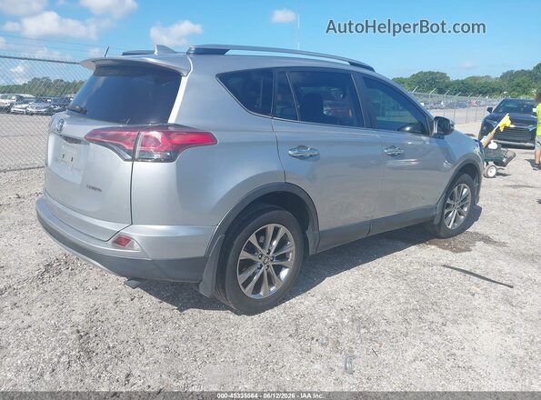 JTMYFREV8JJ211727 2018 TOYOTA RAV4 Silver Հետևի աջ