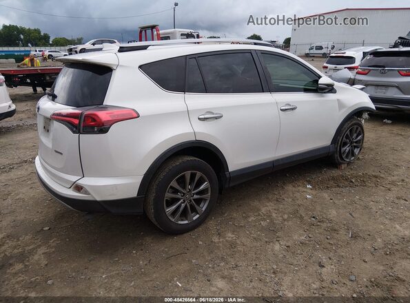 JTMYFREV9JJ191357 2018 TOYOTA RAV4 White Задня права чверть