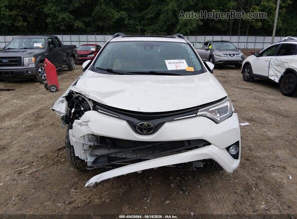JTMYFREV9JJ191357 2018 TOYOTA RAV4 White Вид щитка приладів