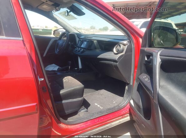 JTMZFREV0HJ127898 2017 TOYOTA RAV4 Red Front interior view