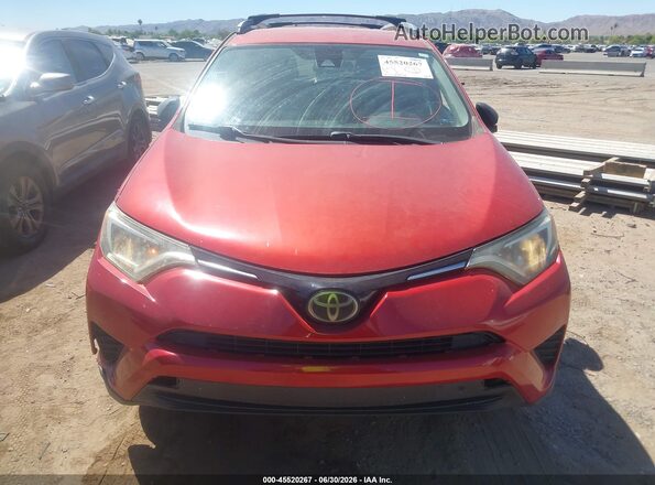 JTMZFREV0HJ127898 2017 TOYOTA RAV4 Red Front view
