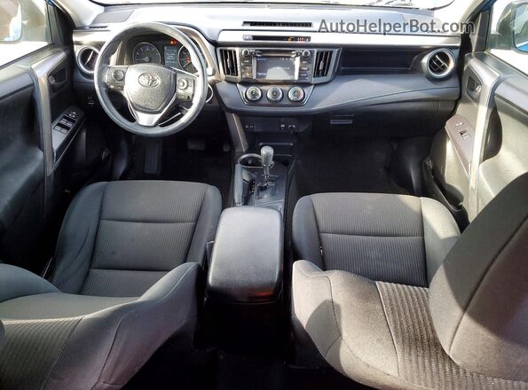 JTMZFREV0HJ132096 2017 TOYOTA RAV4 Blue Dashboard view