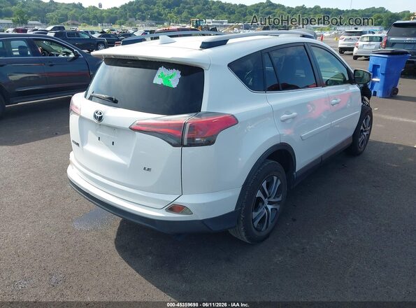 JTMZFREV0HJ709709 2017 TOYOTA RAV4 Белый Задняя правая четверть
