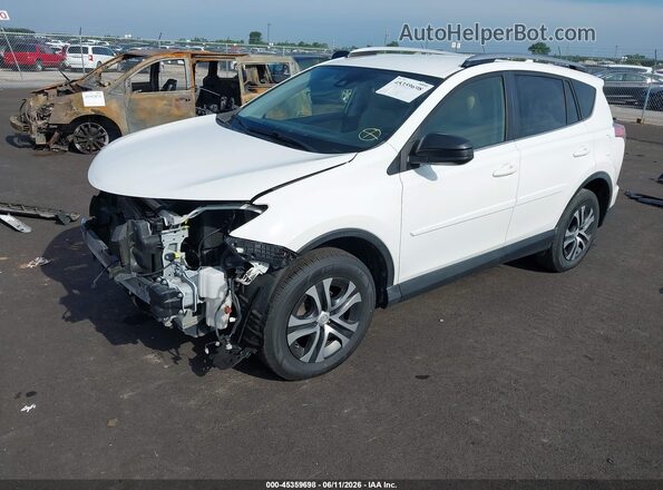 JTMZFREV0HJ709709 2017 TOYOTA RAV4 Белый Передняя левая четверть