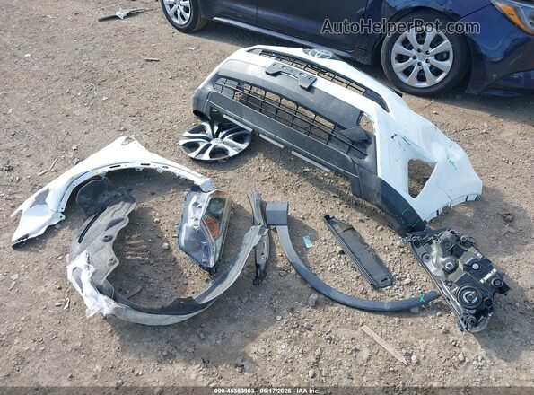 JTMZFREV0JJ185614 2018 TOYOTA RAV4 White Вид щитка приладів