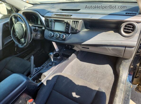 JTMZFREV0JJ724457 2018 TOYOTA RAV4 Black Widok deski rozdzielczej