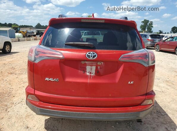 JTMZFREV1GJ091721 2016 TOYOTA RAV4 Red Widok z tyłu