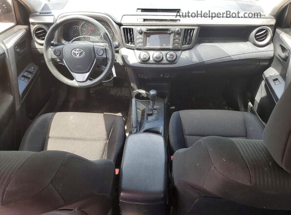 JTMZFREV1GJ091721 2016 TOYOTA RAV4 Red Widok deski rozdzielczej