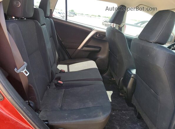 JTMZFREV1GJ091721 2016 TOYOTA RAV4 Red Widok wnętrza z tyłu