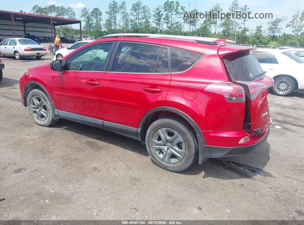 JTMZFREV1HJ145813 2017 TOYOTA RAV4 Красный Задняя левая четверть