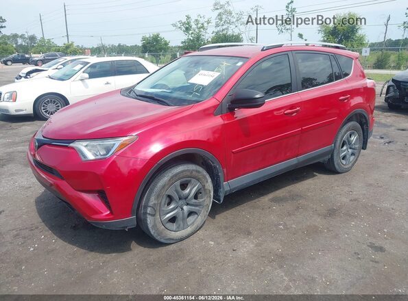 JTMZFREV1HJ145813 2017 TOYOTA RAV4 Красный Передняя левая четверть