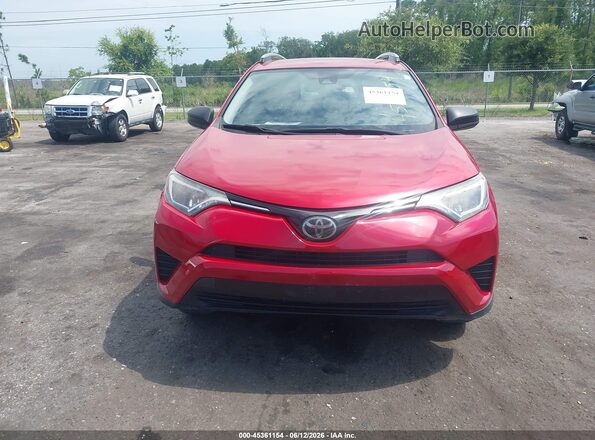 JTMZFREV1HJ145813 2017 TOYOTA RAV4 Красный Вид задней части салона