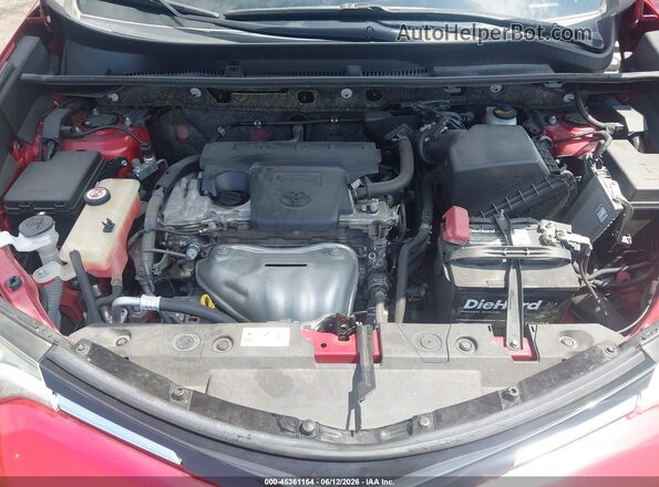 JTMZFREV1HJ145813 2017 TOYOTA RAV4 Красный Вид сзади