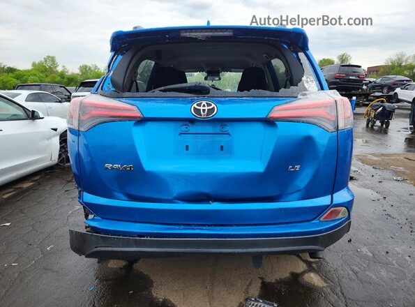 JTMZFREV1HJ716202 2017 TOYOTA RAV4 Синий Вид сзади