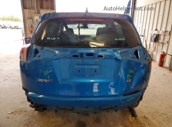 JTMZFREV1JJ742241 2018 TOYOTA RAV4 Blue Հետևի տեսք
