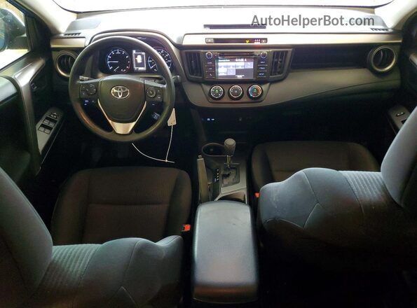 JTMZFREV1JJ742241 2018 TOYOTA RAV4 Blue Առջևի վահանակի տեսք
