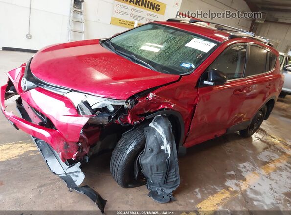 JTMZFREV2GJ096443 2016 TOYOTA RAV4 Red წინა მარცხენა ხედი სამი მეოთხედიდან