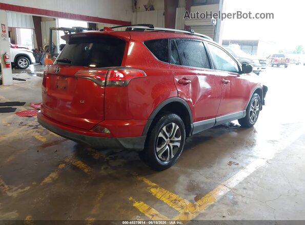 JTMZFREV2GJ096443 2016 TOYOTA RAV4 Red უკანა მარჯვენა