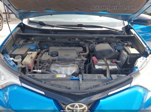 JTMZFREV2HD098841 2017 TOYOTA RAV4 Blue უკანა ხედი
