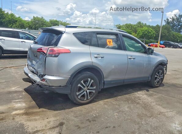 JTMZFREV2JJ196162 2018 TOYOTA RAV4 Серебряный Задняя правая четверть