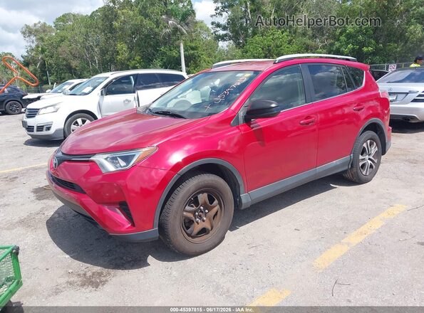 JTMZFREV3GJ099237 2016 TOYOTA RAV4 Red Առջևի ձախ երեք քառորդ տեսարան