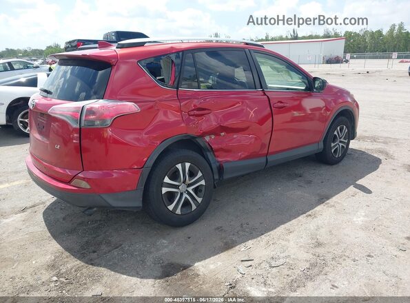 JTMZFREV3GJ099237 2016 TOYOTA RAV4 Red Հետևի աջ