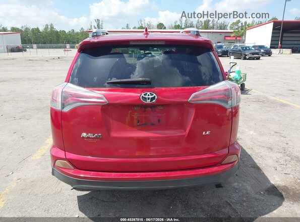 JTMZFREV3GJ099237 2016 TOYOTA RAV4 Red 