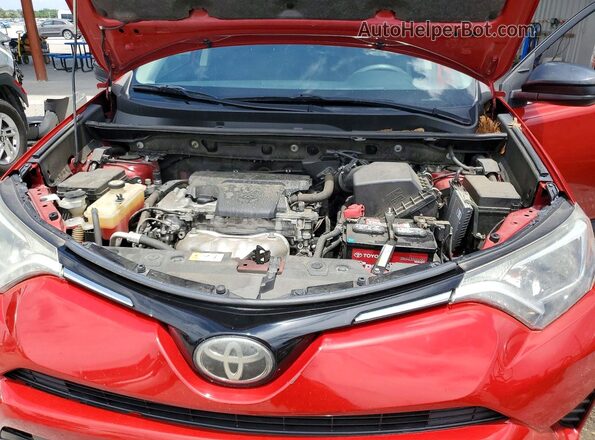 JTMZFREV3HJ115681 2017 TOYOTA RAV4 Red 