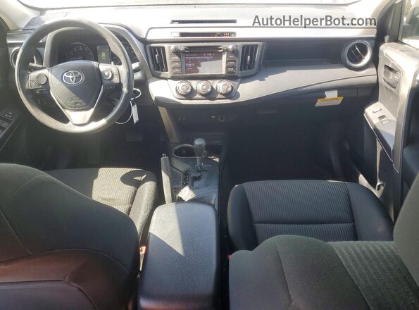 JTMZFREV3HJ147918 2017 TOYOTA RAV4 White Dashboard view