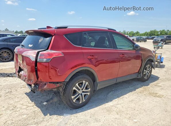 JTMZFREV3JD121467 2018 TOYOTA RAV4 Red Задня права чверть