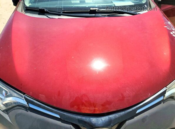 JTMZFREV3JD121467 2018 TOYOTA RAV4 Red Вид підкапотного простору