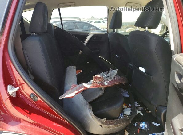 JTMZFREV3JD121467 2018 TOYOTA RAV4 Red Вид задньої частини салону