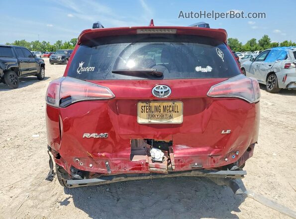 JTMZFREV3JD121467 2018 TOYOTA RAV4 Red Вид ззаду