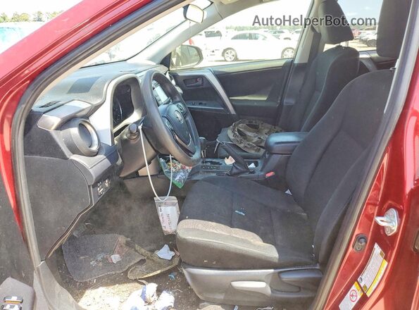 JTMZFREV3JD121467 2018 TOYOTA RAV4 Red Вид салону спереду