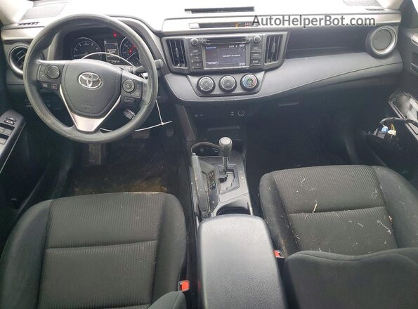JTMZFREV3JJ173683 2018 TOYOTA RAV4 White Widok deski rozdzielczej