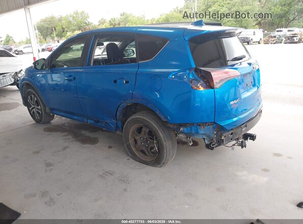 JTMZFREV3JJ178463 2018 TOYOTA RAV4 Blue Задня ліва чверть