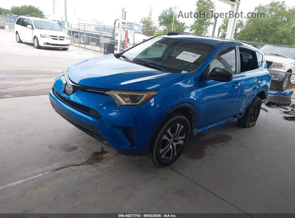 JTMZFREV3JJ178463 2018 TOYOTA RAV4 Blue Передня ліва чверть