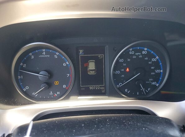 JTMZFREV4JD128962 2018 TOYOTA RAV4 Белый Вид щитка приборов