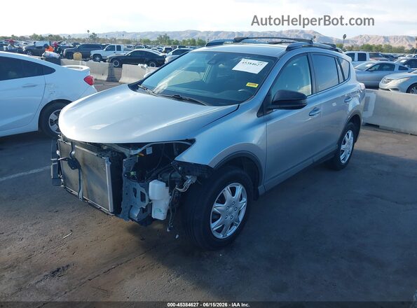 JTMZFREV4JJ169299 2018 TOYOTA RAV4 Silver Առջևի ձախ երեք քառորդ տեսարան