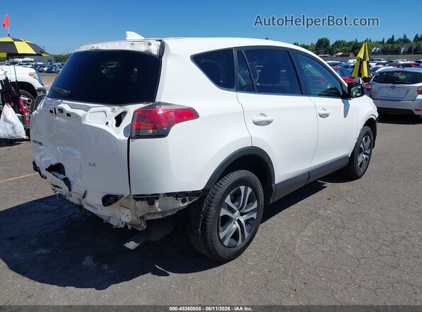 JTMZFREV4JJ737132 2018 TOYOTA RAV4 White უკანა მარჯვენა