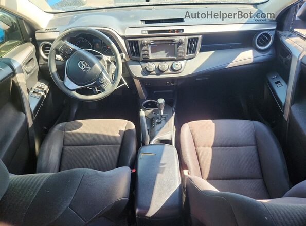JTMZFREV5HD094539 2017 TOYOTA RAV4 Blue Dashboard view