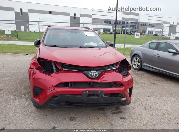 JTMZFREV5HJ106383 2017 TOYOTA RAV4 Maroon Вид щитка приладів
